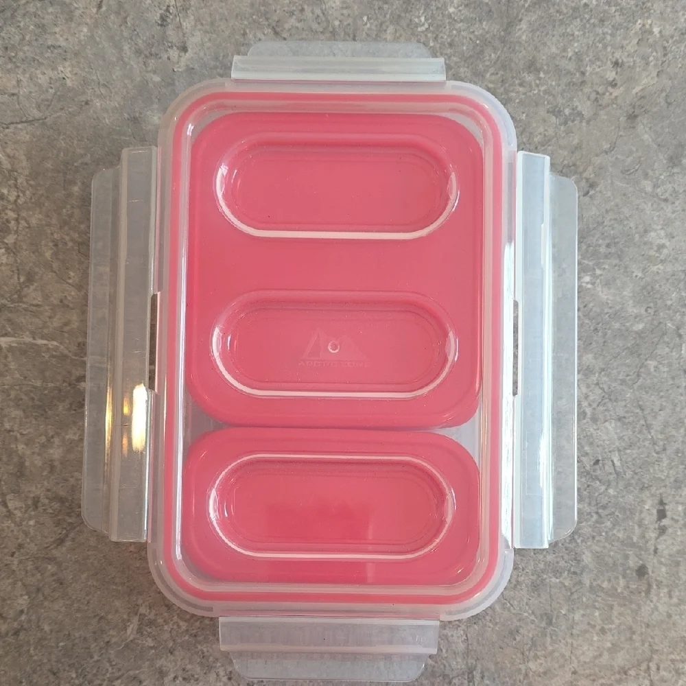 (J39) Pink Kitchen Food Storage Solution